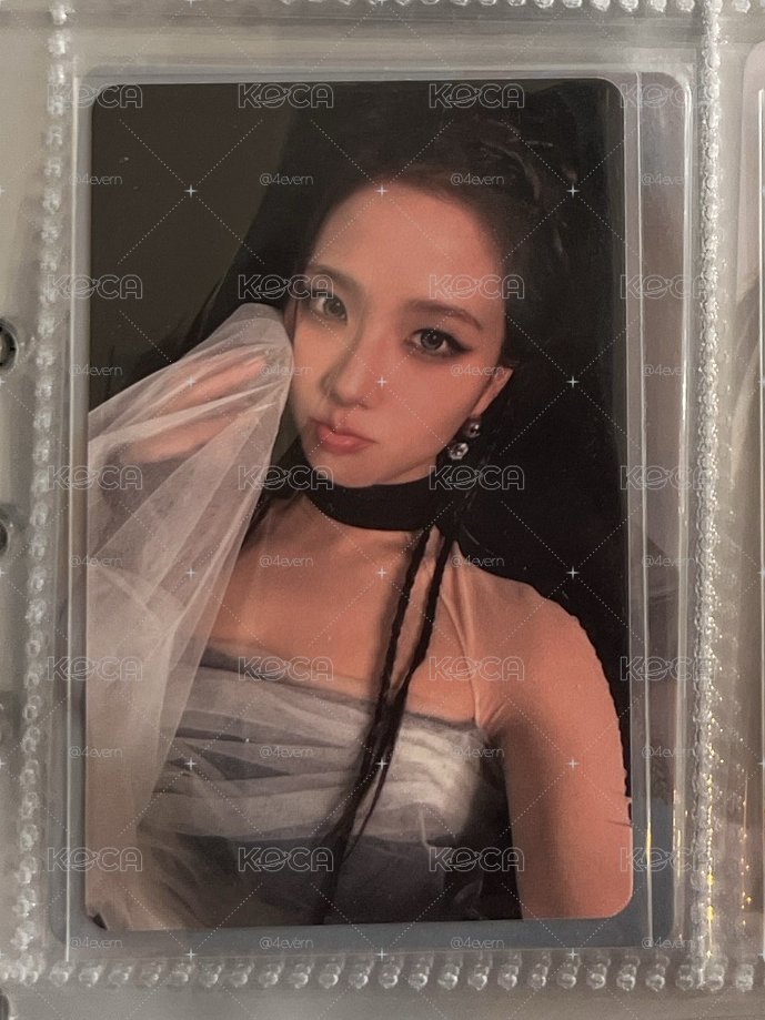 Jisoo amortage 9張一起不拆出 專卡 卡包 快閃