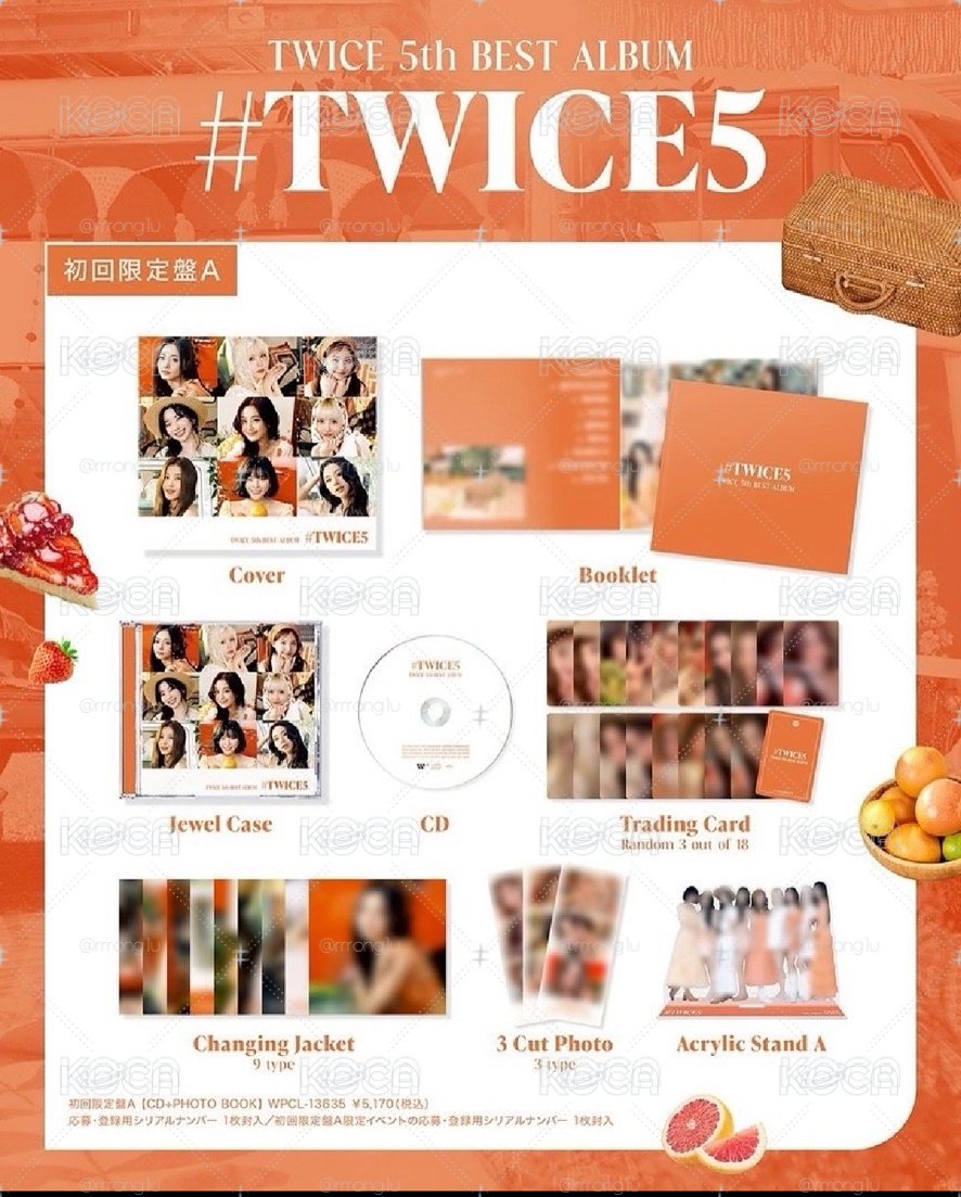 TWICE專輯 （內容物有缺）