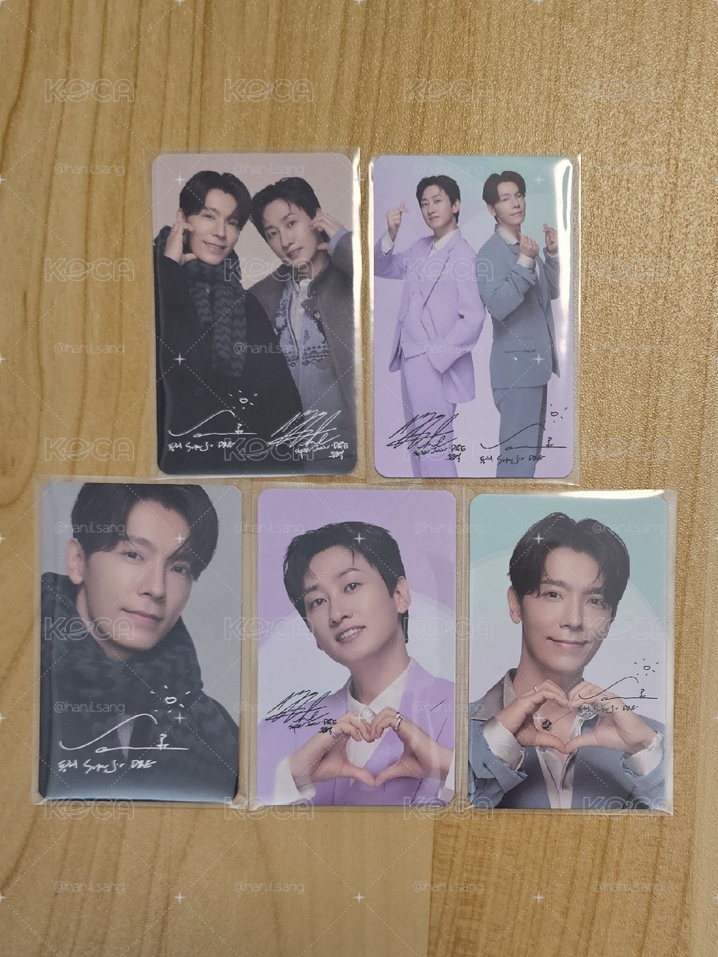 D&E 赫海 7-11代言小卡