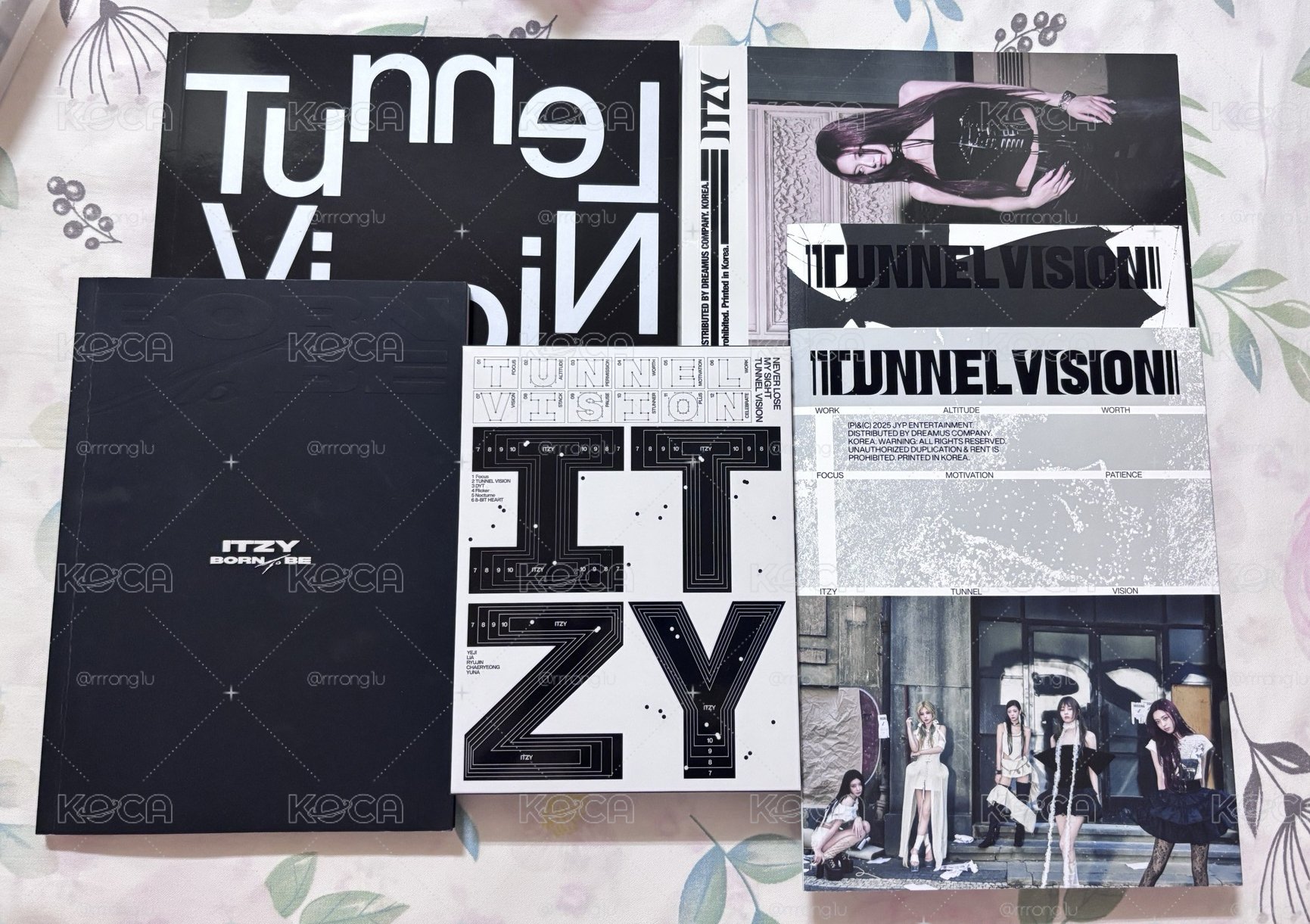 ITZY 空專志留娜小卡 飯咪包包（使用過）