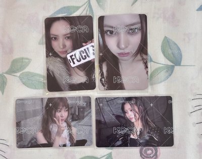 ITZY 空專志留娜小卡 飯咪包包（使用過）