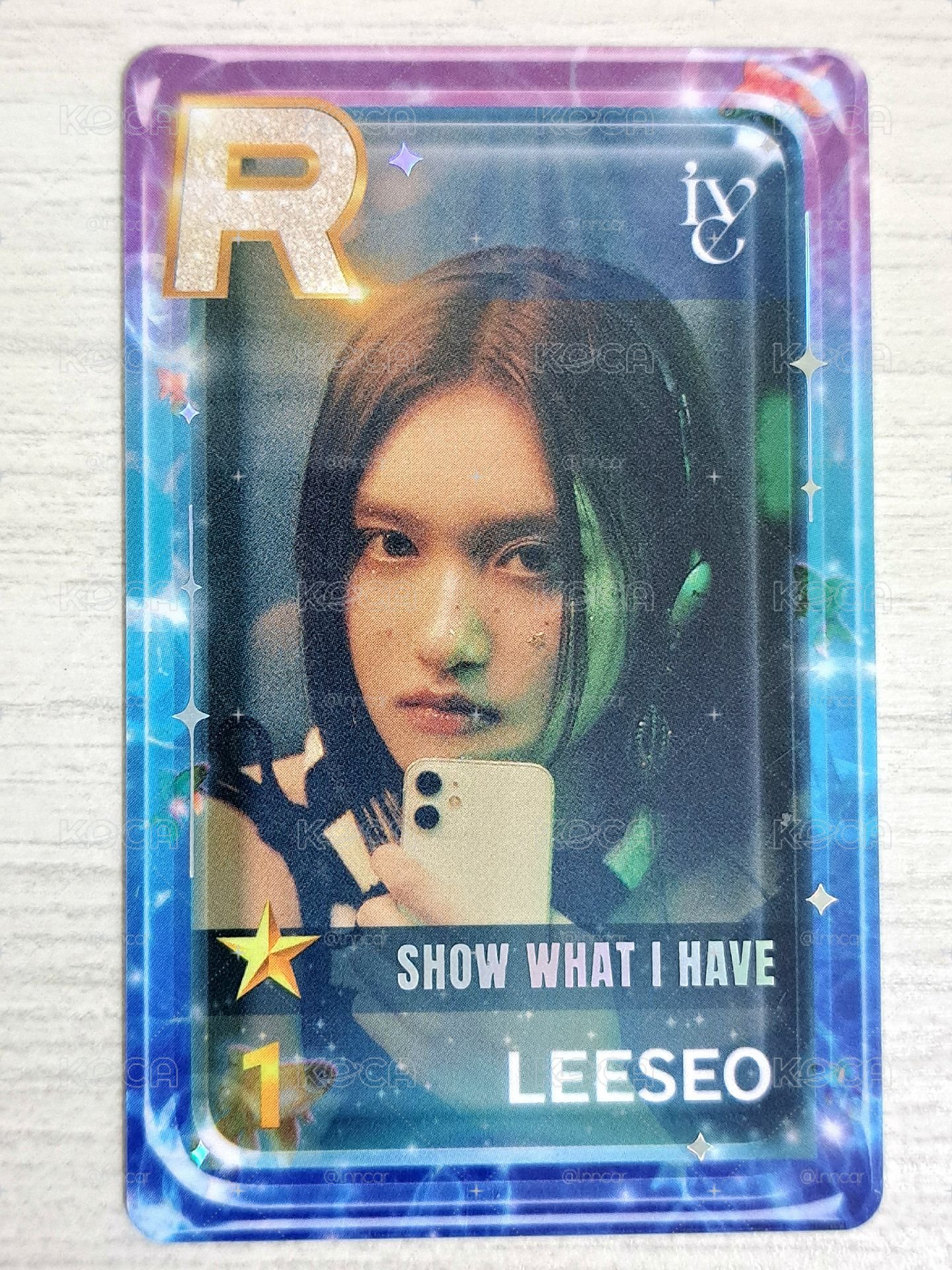 SHOW WHAT I HAVE 遊戲卡 瑞