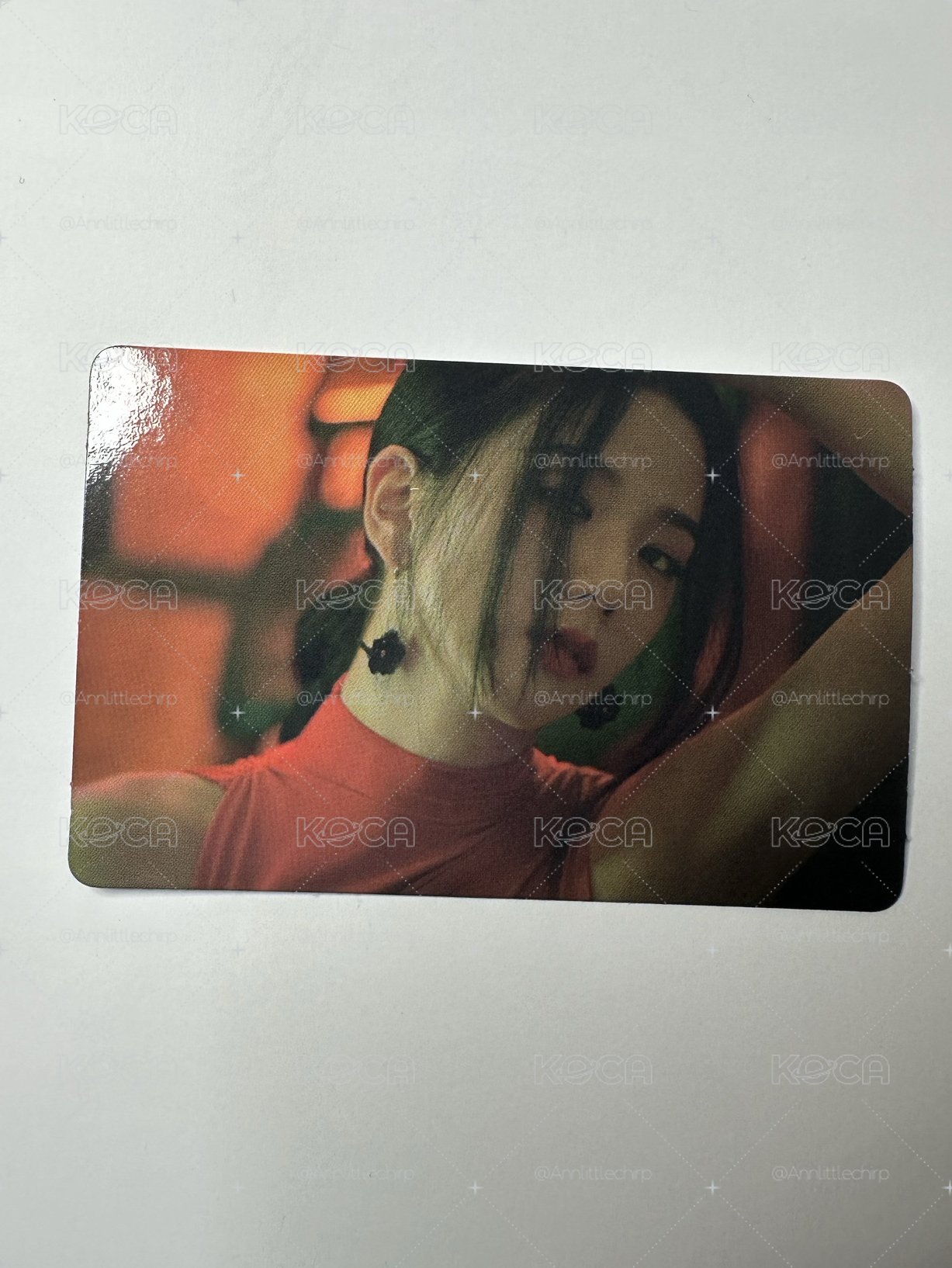 Blackpink 秀特典卡