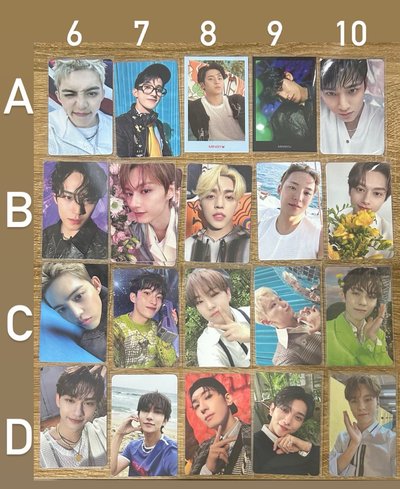 SEVENTEEN 小卡專區