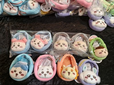 景品限定！日本 吉伊卡哇迷你毛絨開窗錢包掛件限定版