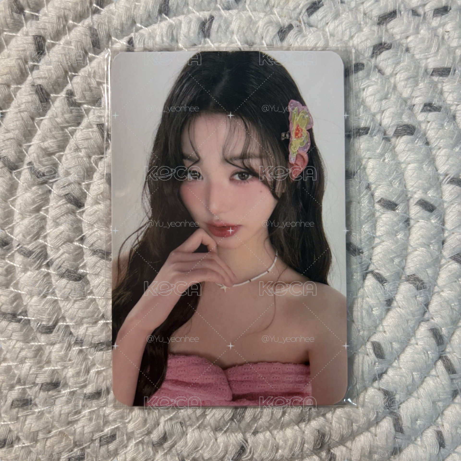 Wonyoung 張員瑛 AMUSE 代言卡 8.0