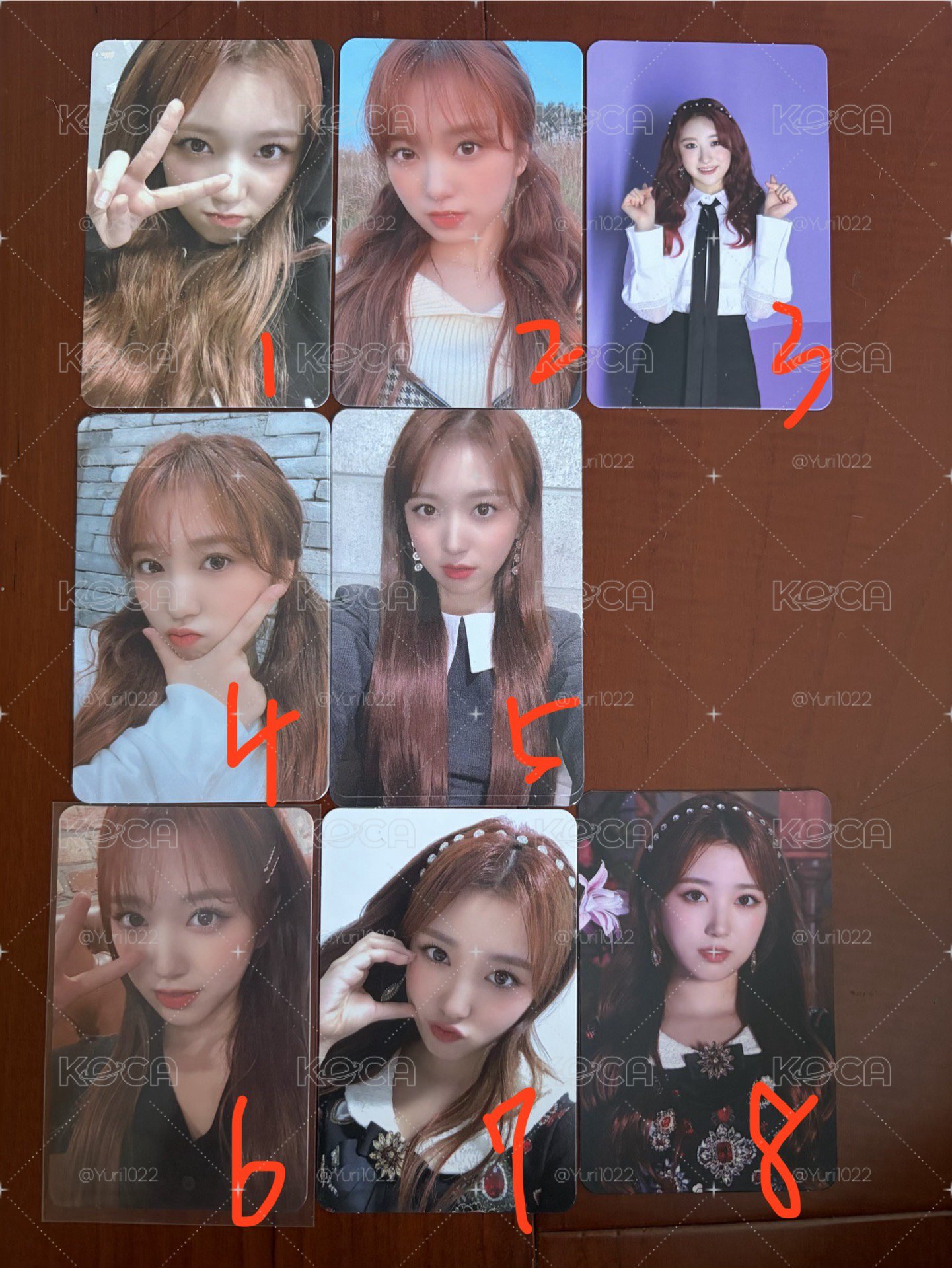 IZ*ONE 奈子 Mini4 ONE-REELER ACT-IV 專卡 小卡