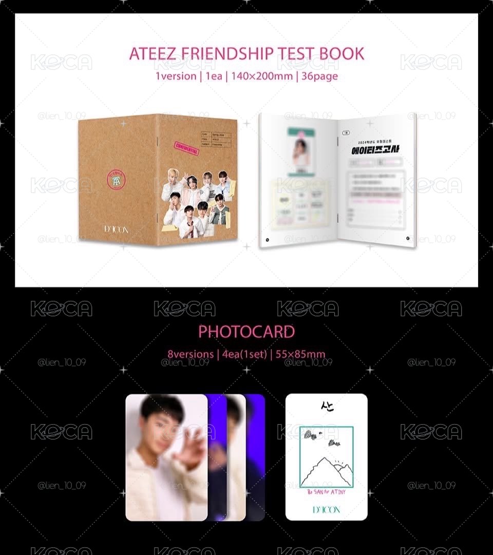 Ateez Dicon雜誌 旼
