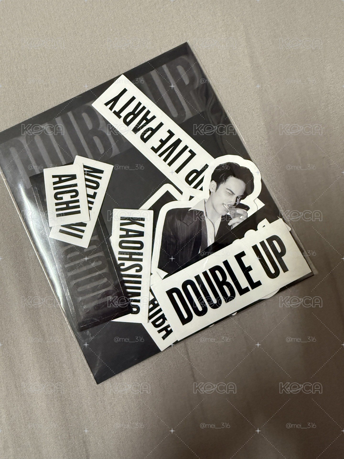 DOUBLE UP 貼紙 