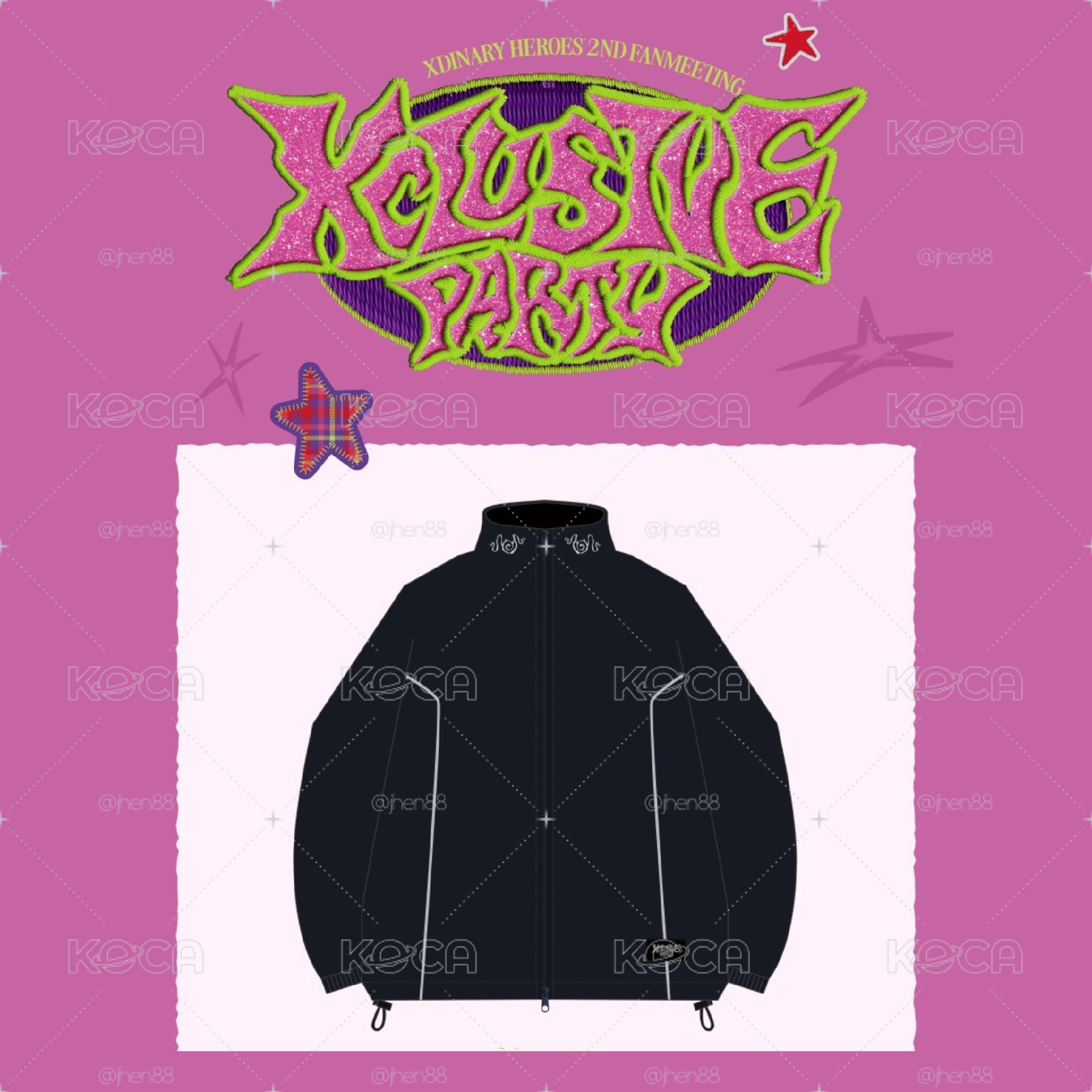🖤 Xclusive Party 二期飯咪 風衣外套