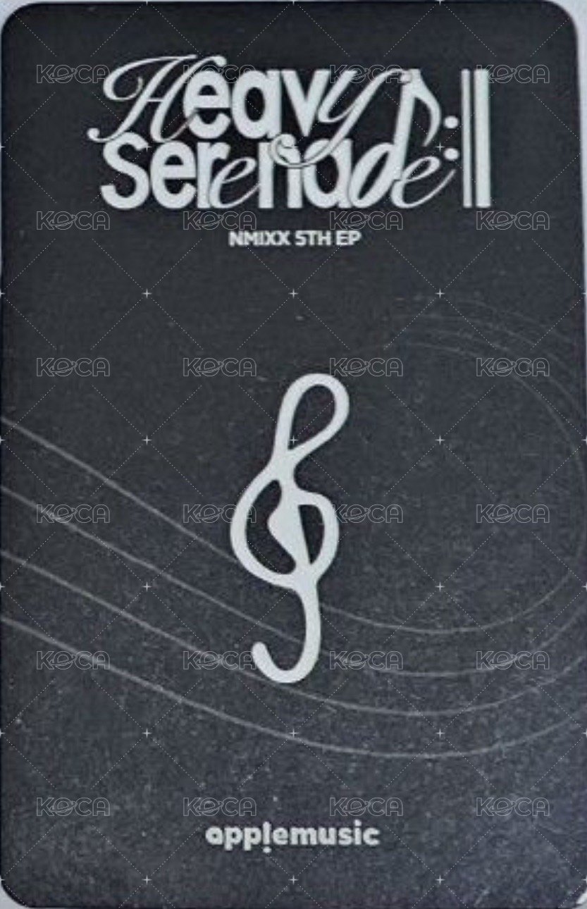 Heavy Serenade am A 特典卡 手繪卡背 背面