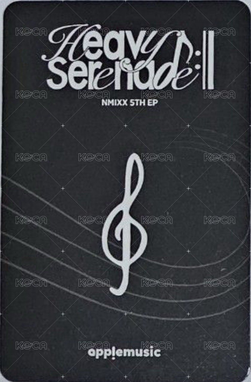 Heavy Serenade am A 特典卡 手繪卡背 背面