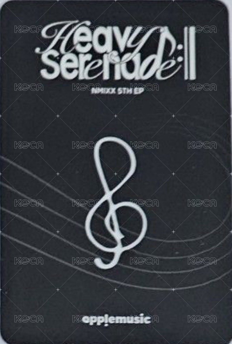 Heavy Serenade am 預售 特典卡 A 背面
