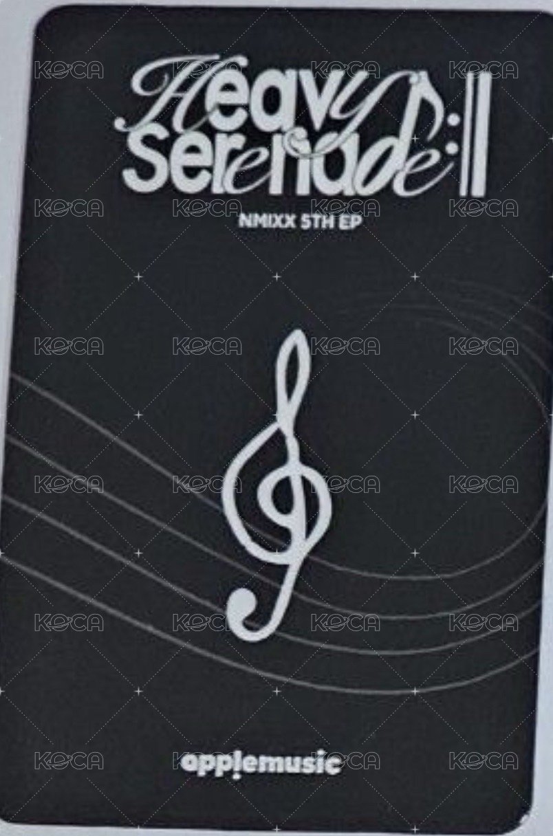 Heavy Serenade am A 特典卡 手繪卡背 背面