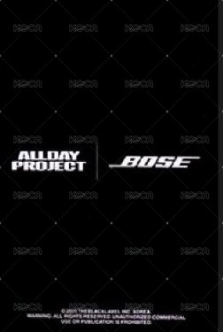 Bose 代言卡 耳機卡 背面