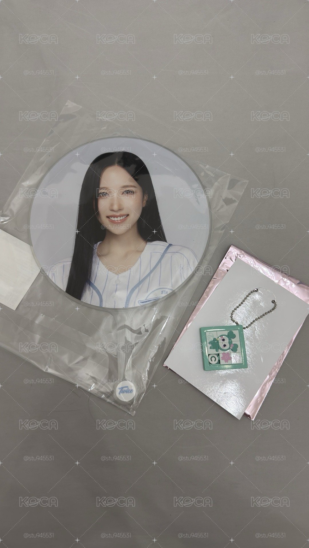 MINA九週年扇子+新國立一番賞E
