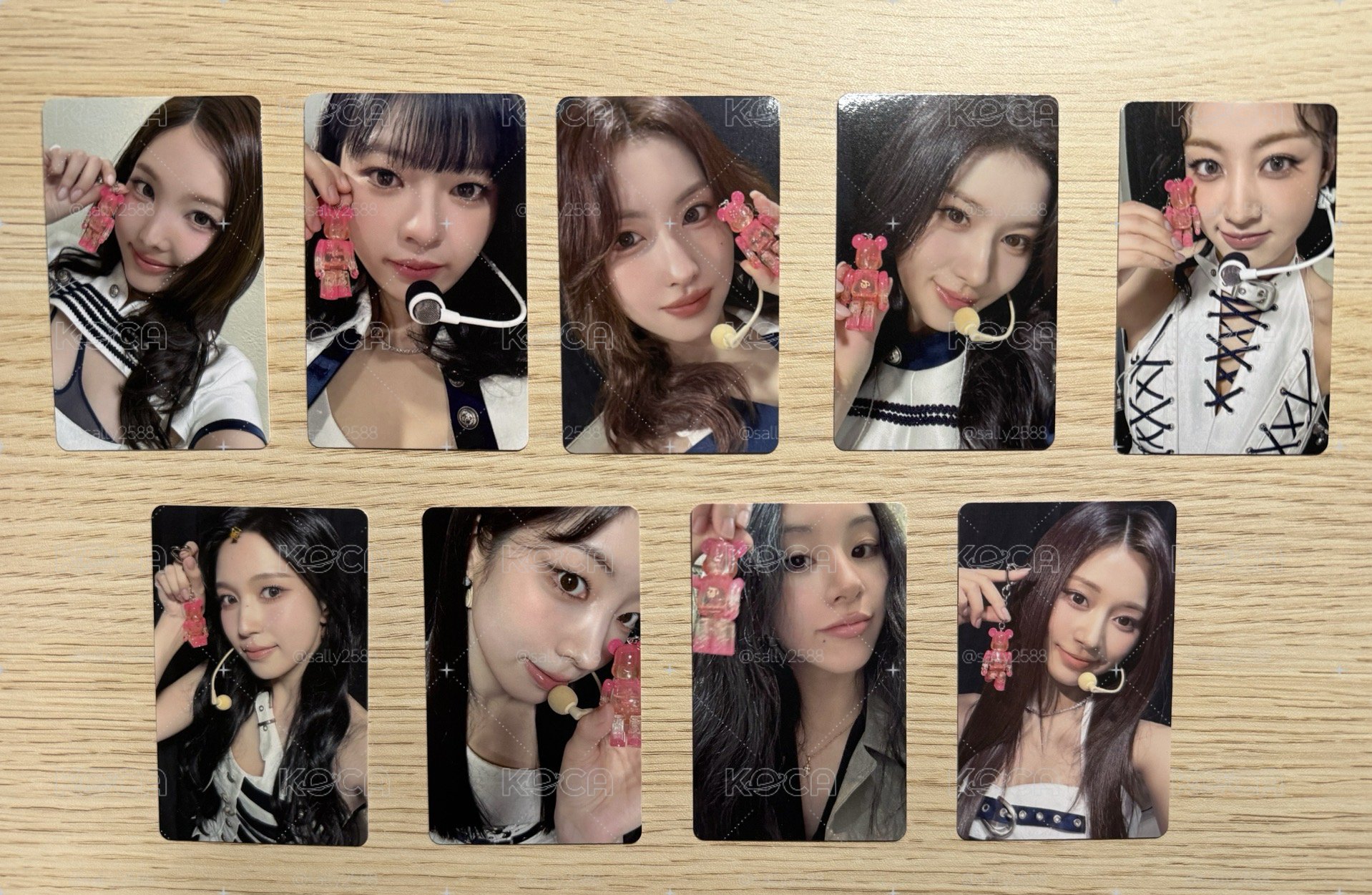 TWICE X 庫柏力克熊 聯名 特典卡一套
