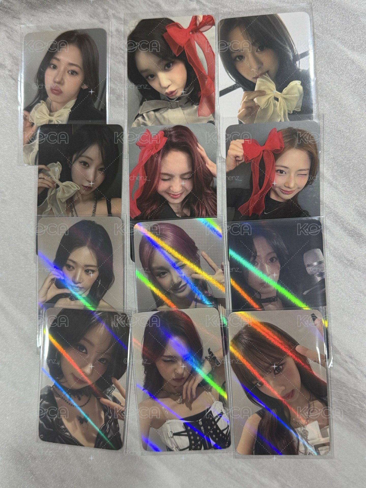 BABYMONSTER 二週年紀念wm特典一套12張