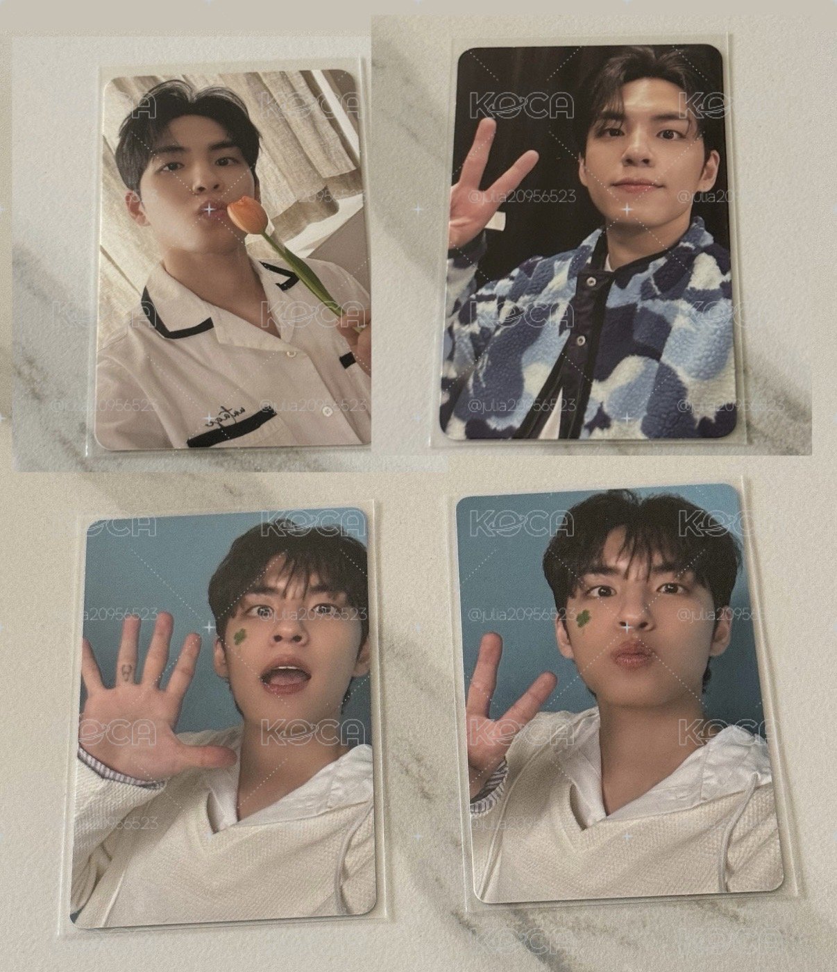 DAY6元弼 兩張雜誌卡+入場卡+專卡（四張不拆）