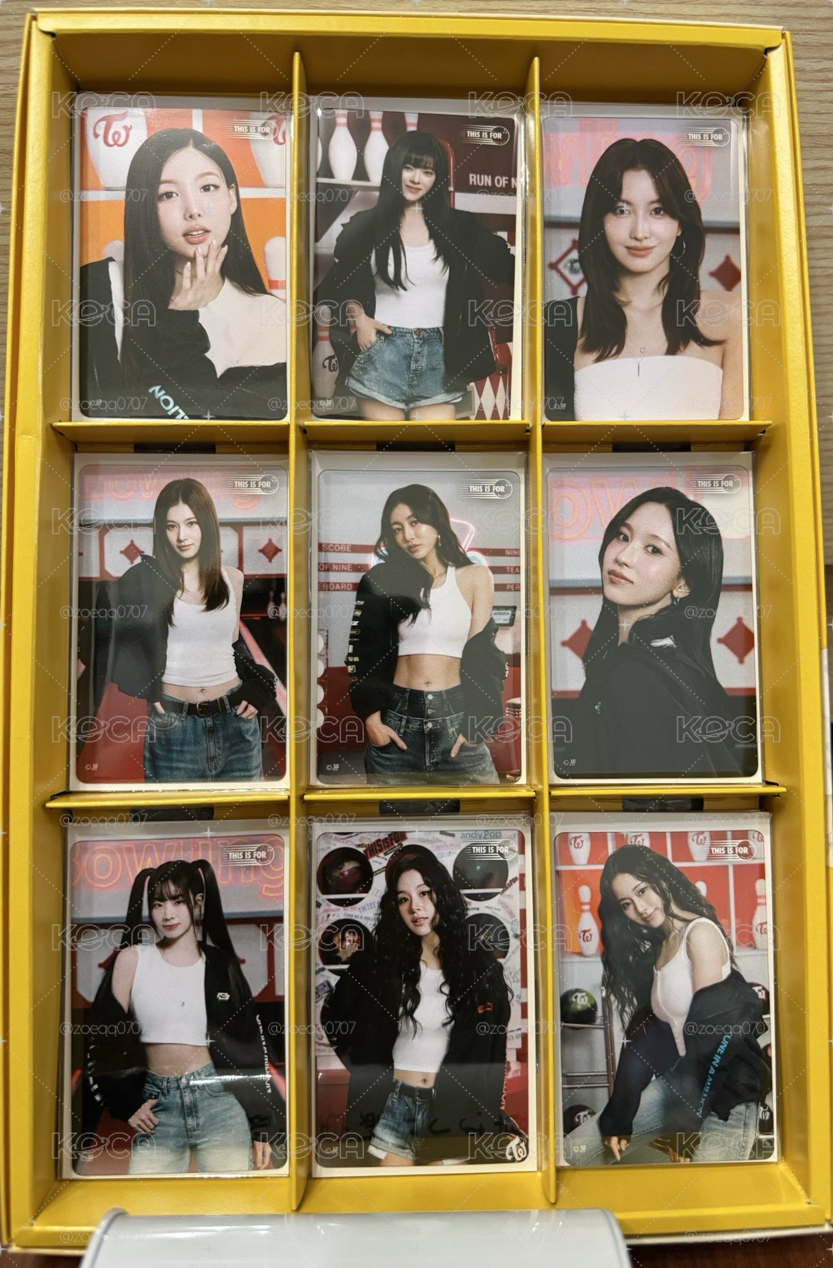 TWICE 新國立一番賞 週邊