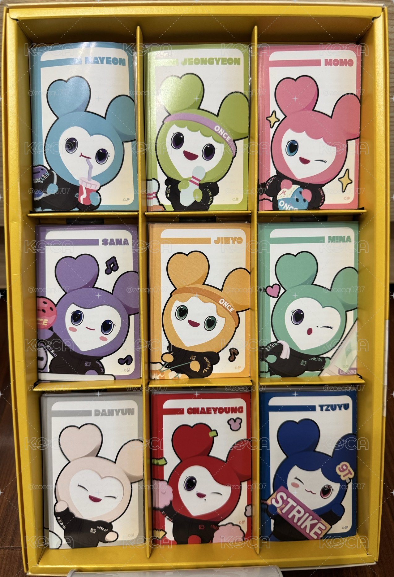 TWICE 新國立一番賞 週邊