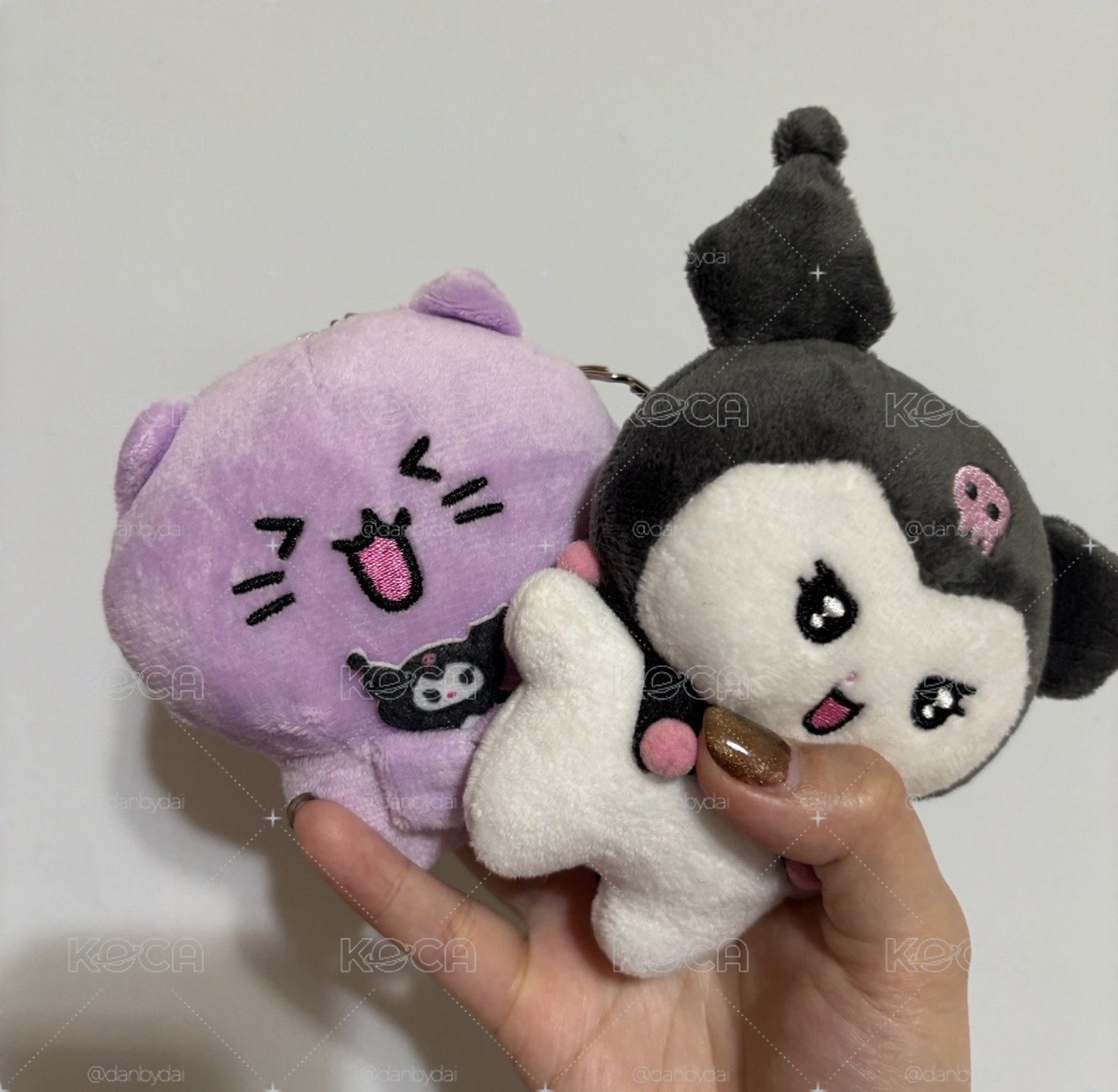 日本 三麗鷗SANRIO x韓國崔高興聯名 娃娃吊飾 choigosim 庫洛米 