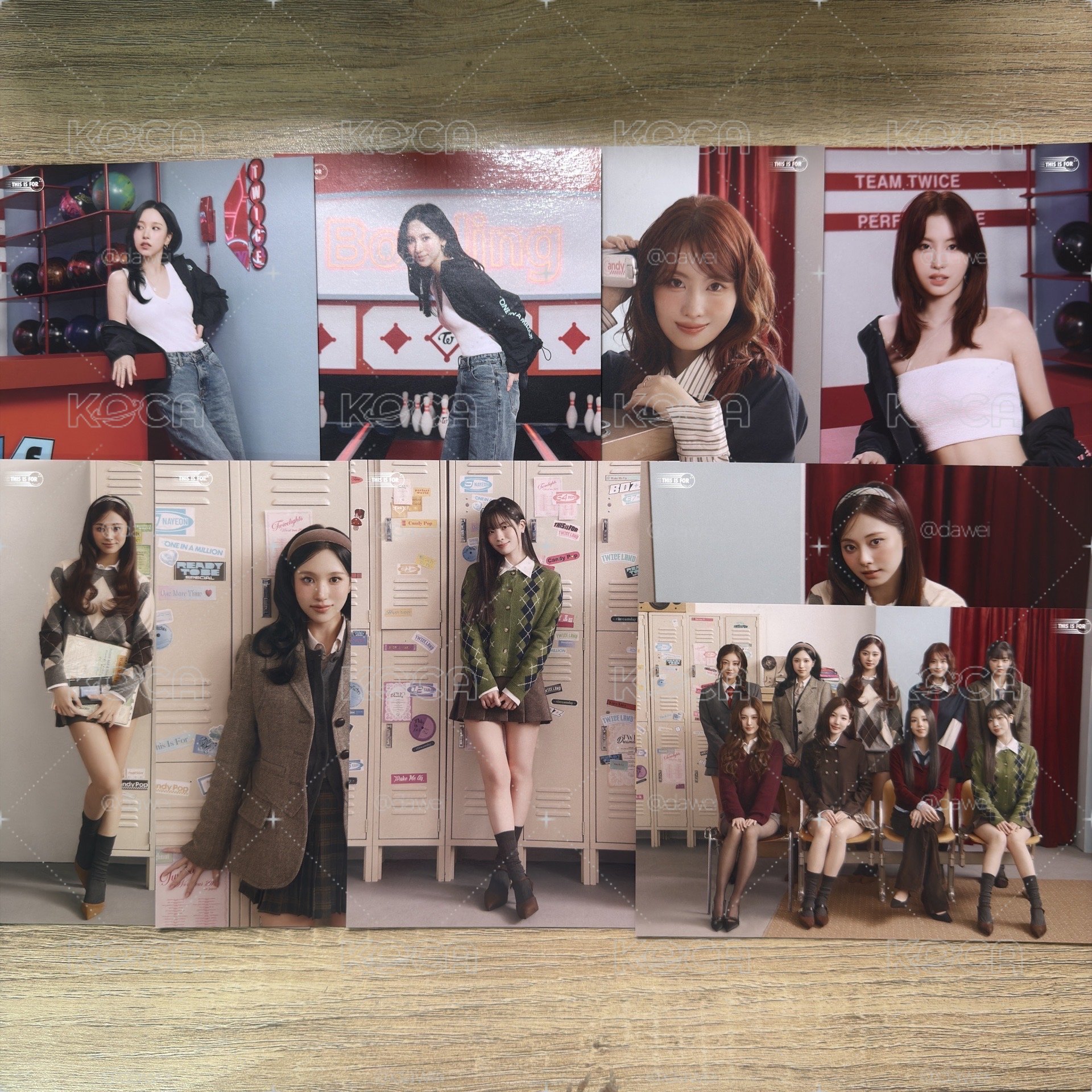 🟡TWICE 新國立明信片