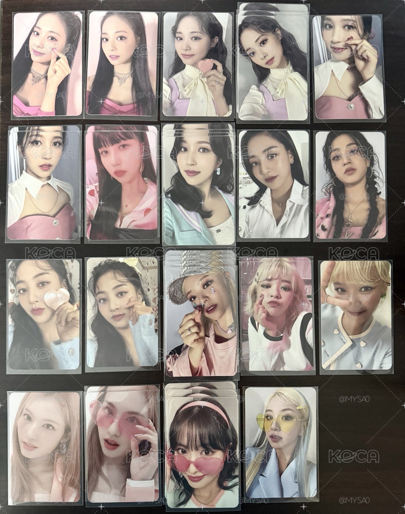 TWICE 正規三 Formula of love 專卡