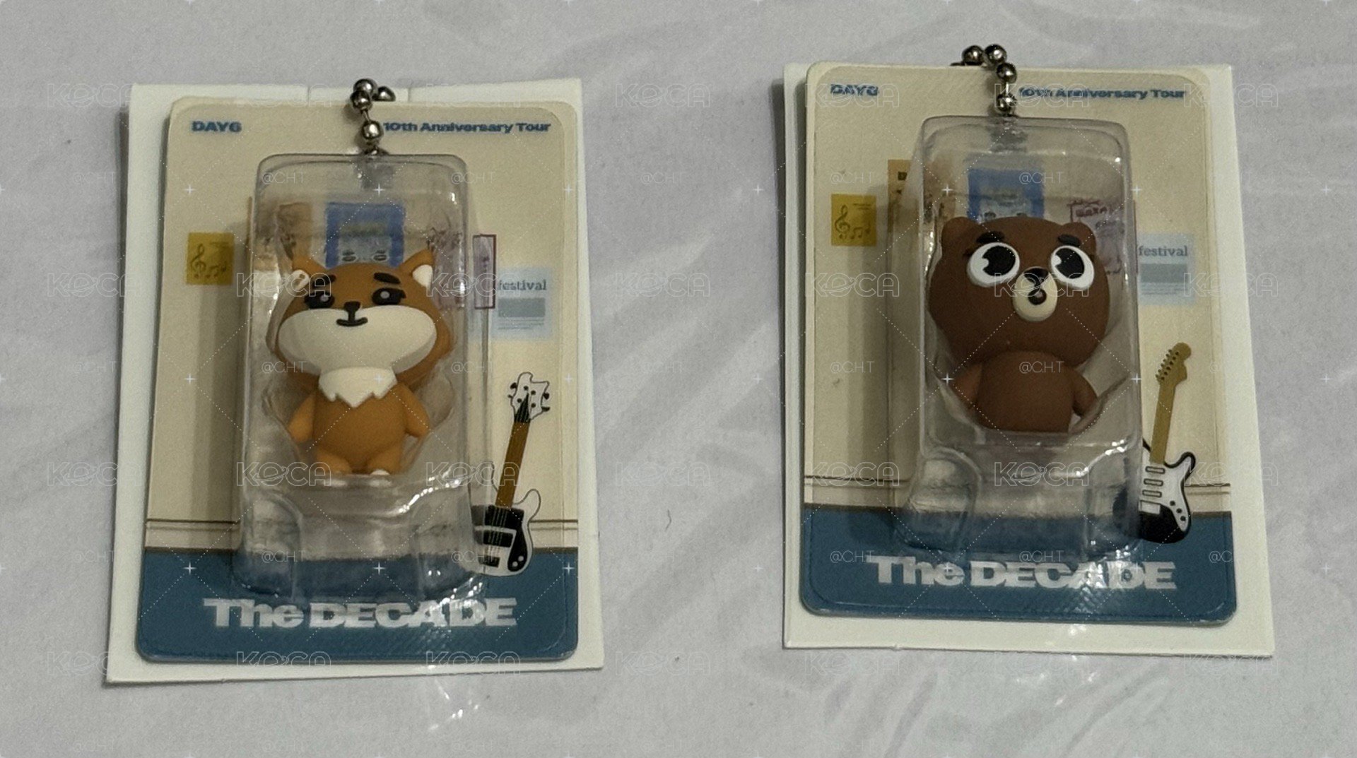 日周隨機鑰匙圈 🦊🐻