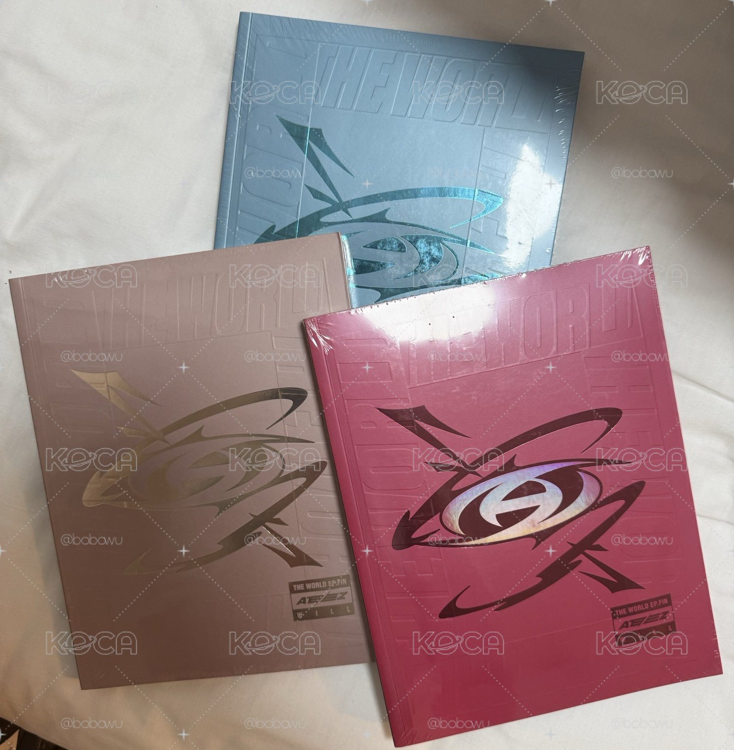 THE WORLD EP.FIN:WILL 專輯 + 隨機通路特典卡1張（日本購/代友售）