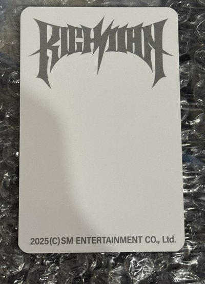 aespa richman快閃 長袖柚