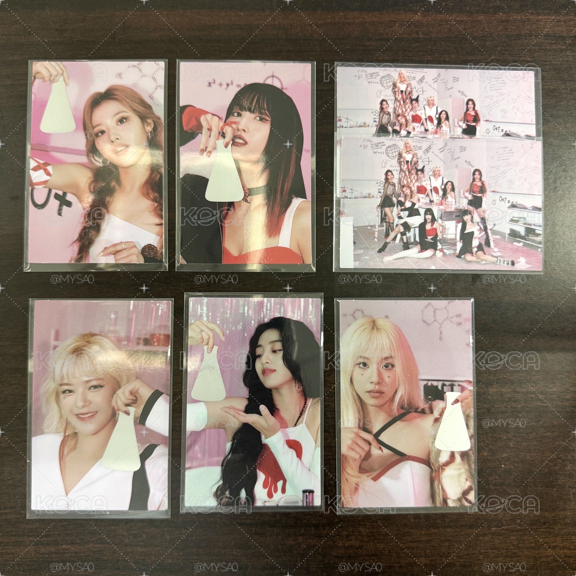 TWICE 正規三 Formula of love 刮刮卡