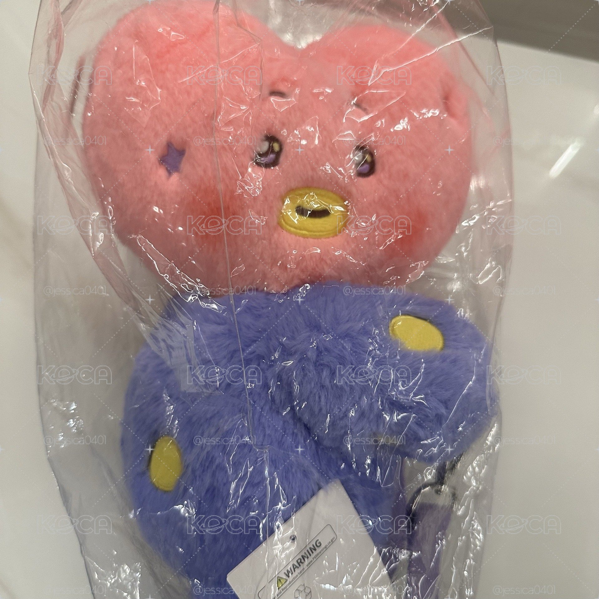 BT21 金泰亨 V The Journey快閃店 玩偶側背包