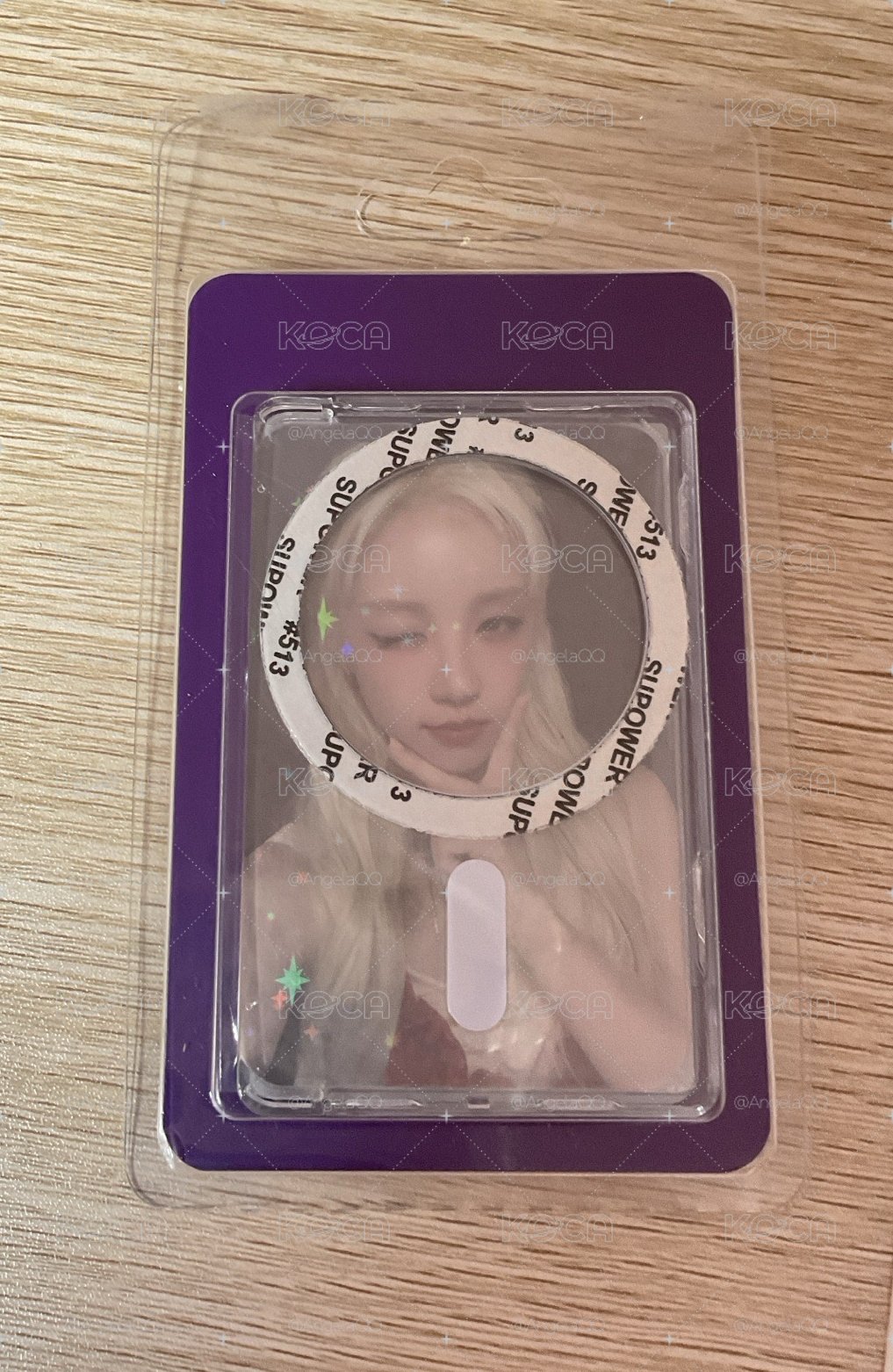 💜琦展覽磁吸卡套