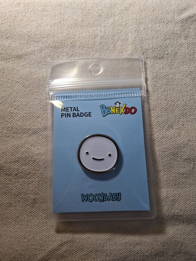 雲寶寶金屬徽章加吊飾