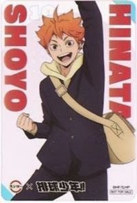 排球少年 x 壽司郎 透明卡 日向翔陽