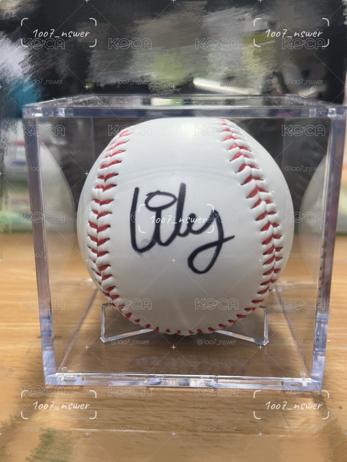 LILY簽名棒球⚾️