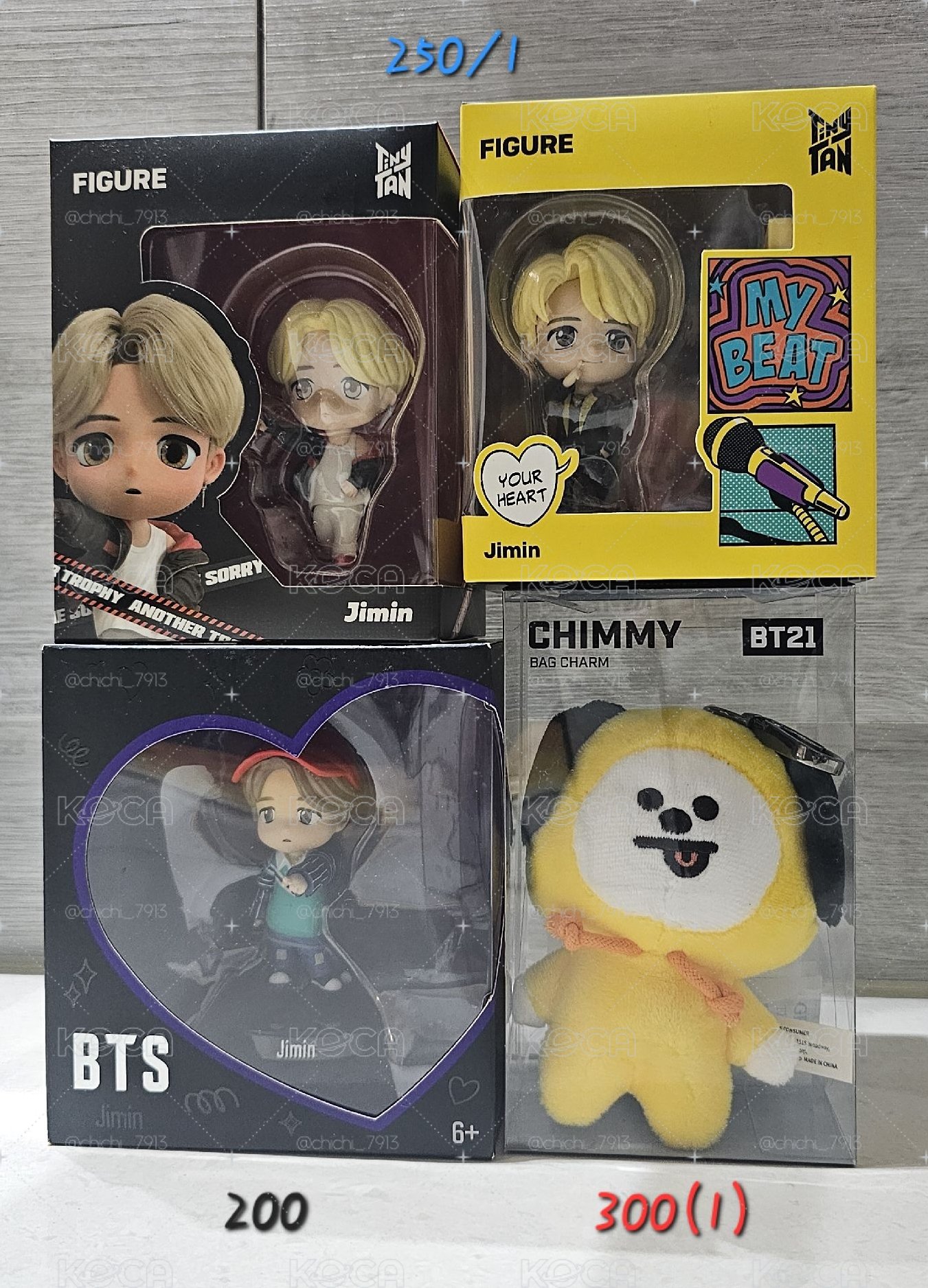 💜TinyTan公仔.BT21積木.Chimmy