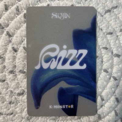 Soojin 徐穗珍 RIZZ km 台特 幸運卡 懟臉珍