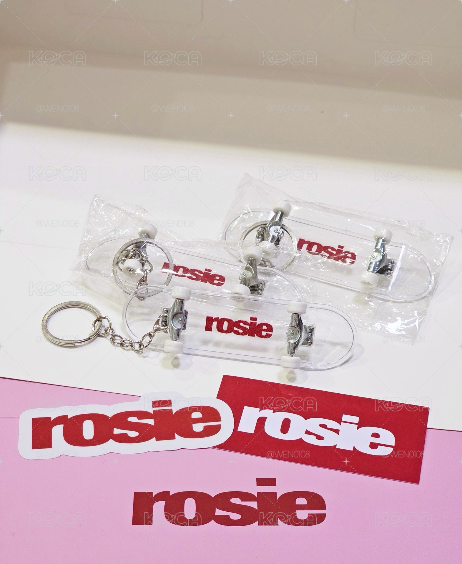 Rosé Rosie 透明滑板｜台北快閃1.0