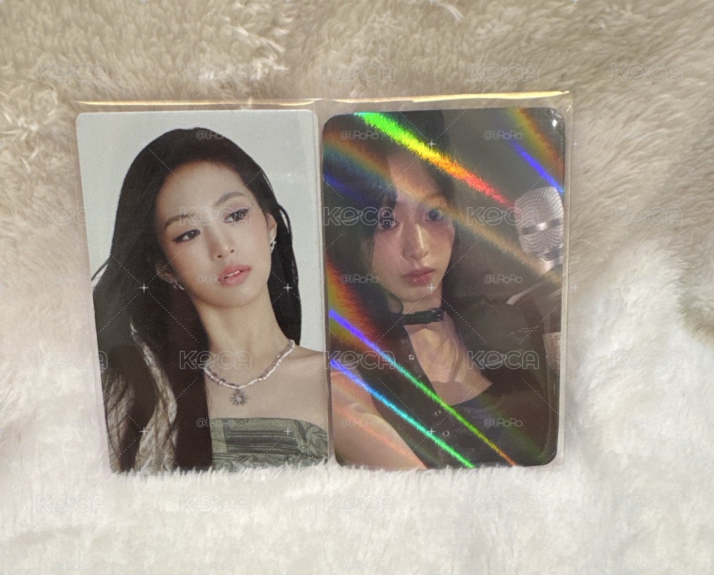 競標 🩵BABYMONSTER AHYEON 滿額卡+wm特典閃卡