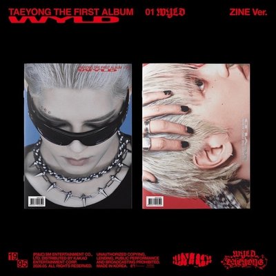 TAEYONG 'WYLD' (Zine Ver.) 美版親簽