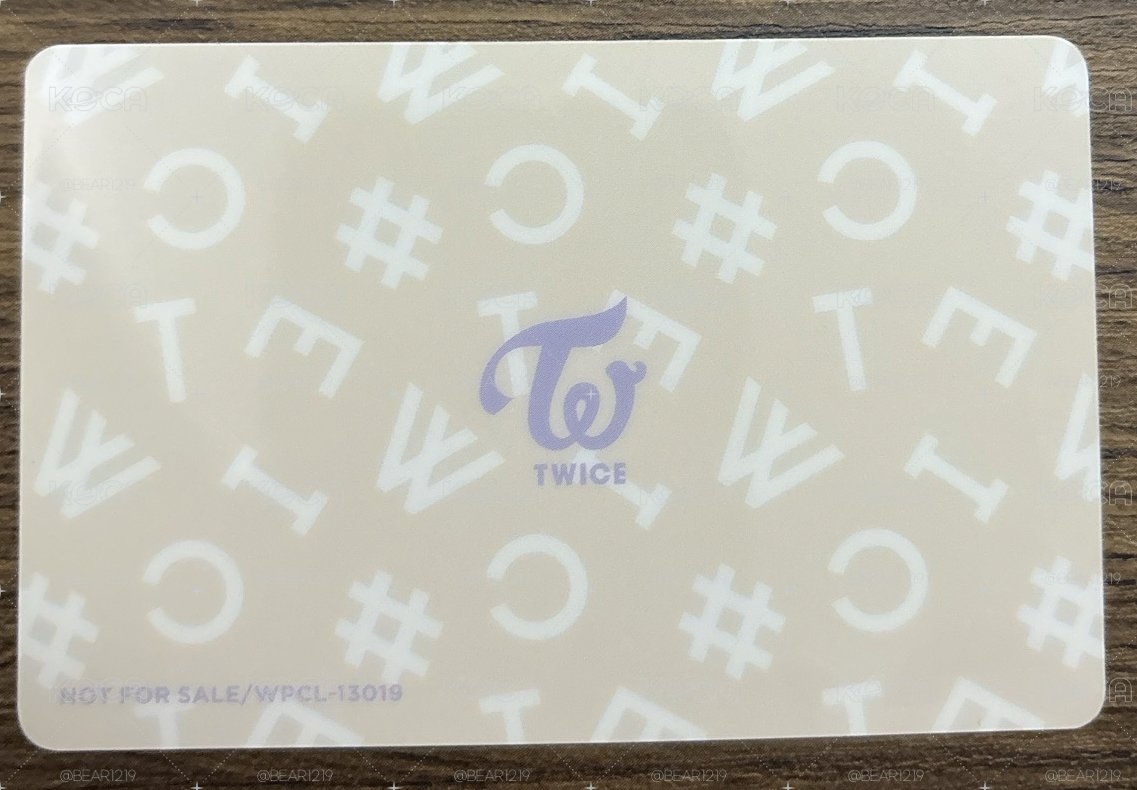 子瑜#TWICE2 ID卡