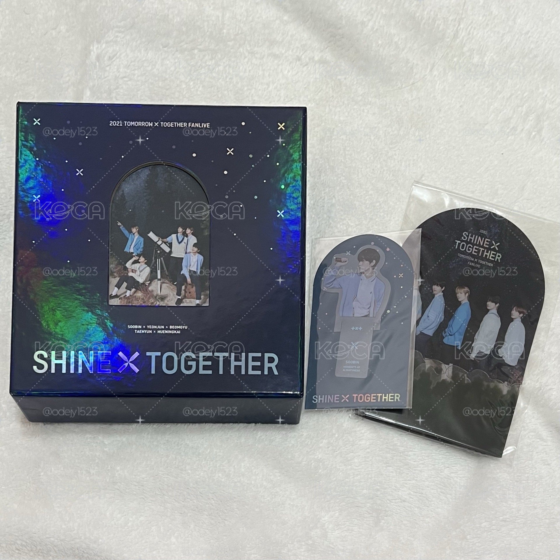 TXT 2021 FANLIVE SHINE X TOGETHER DVD