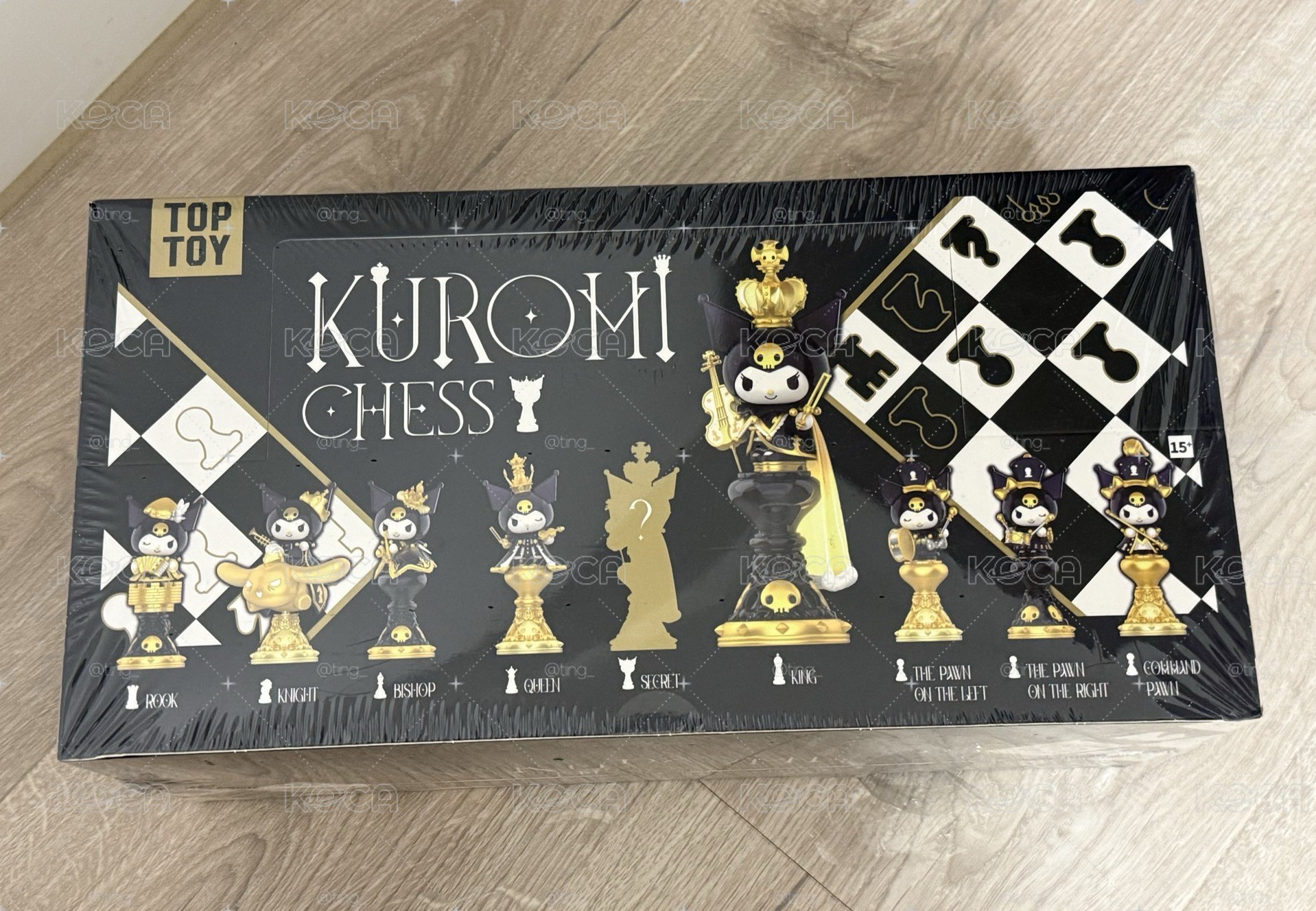 酷洛米西洋棋 全新中盒