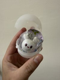 扭蛋鑰匙圈 豆