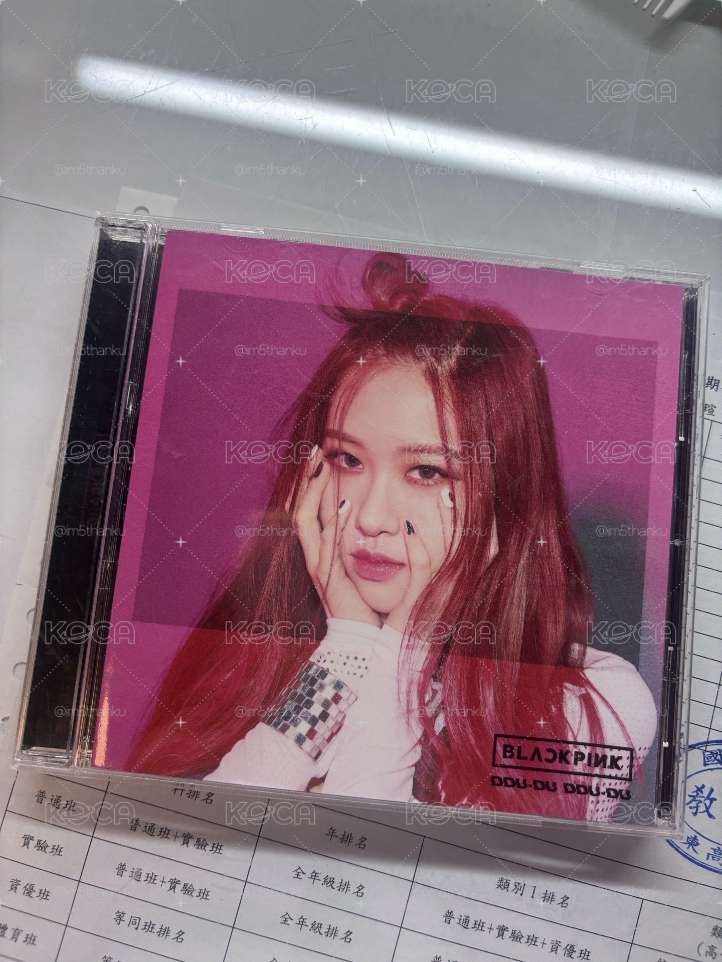 Ddu-du rosé日專通常盤