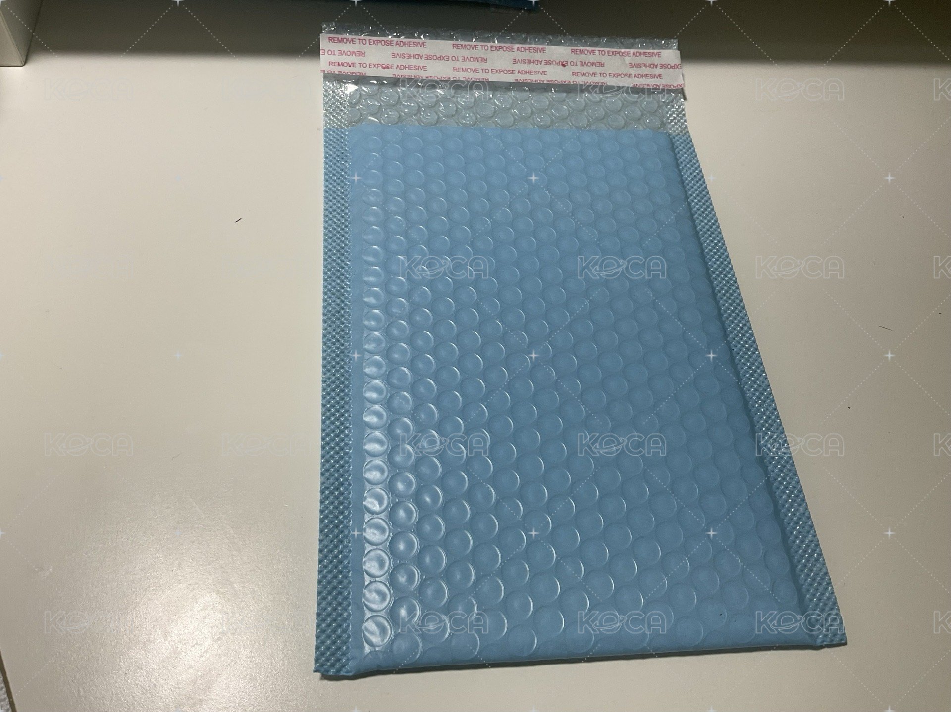 藍色氣泡袋