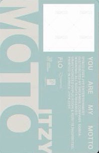 Motto poca B 專輯卡 QR卡 背面