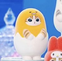 Mofusand × Sanrio 扭蛋盲盒 Gudetama